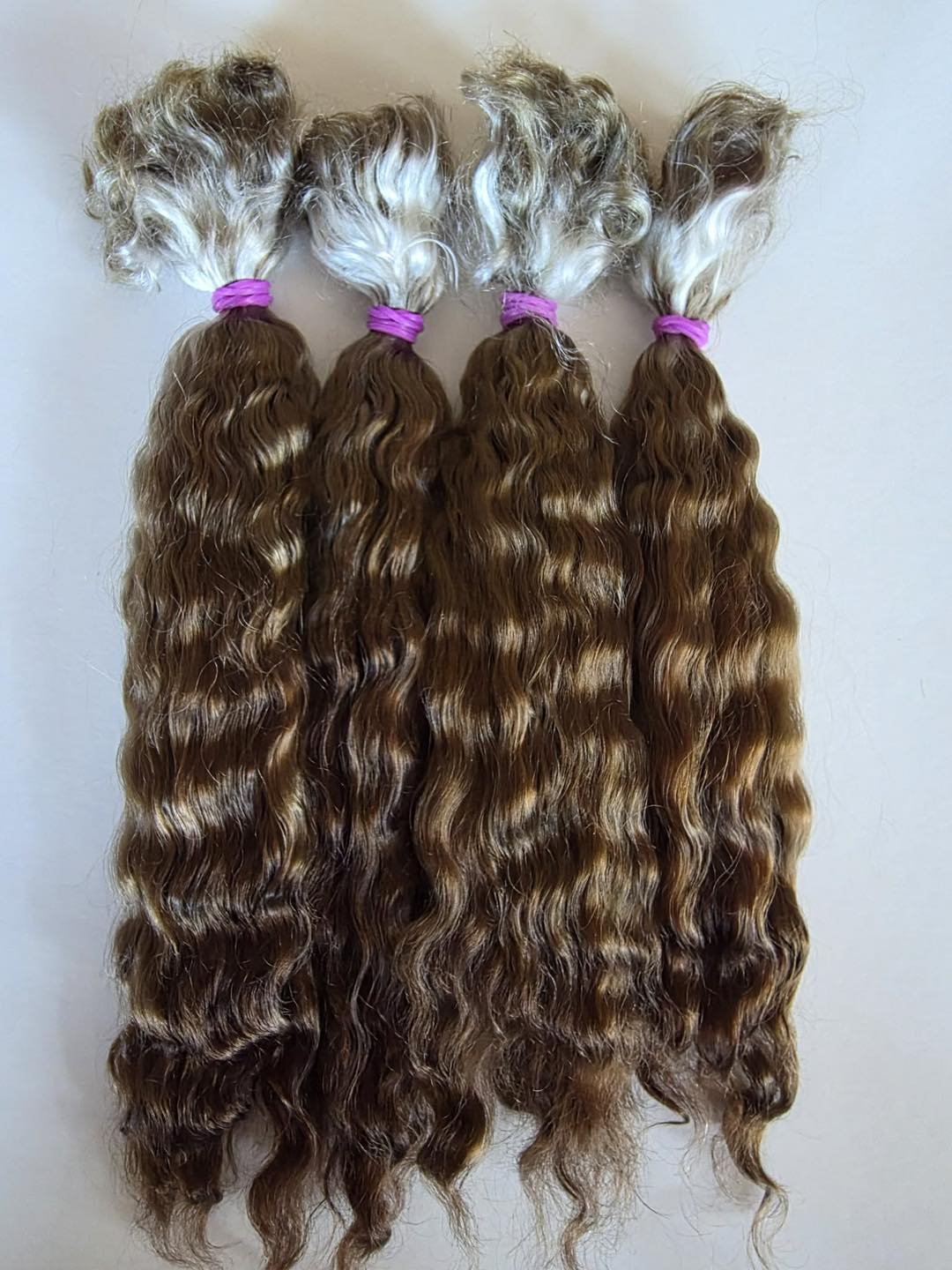 Raw llama fiber from Hickory Hill Fiber Farm