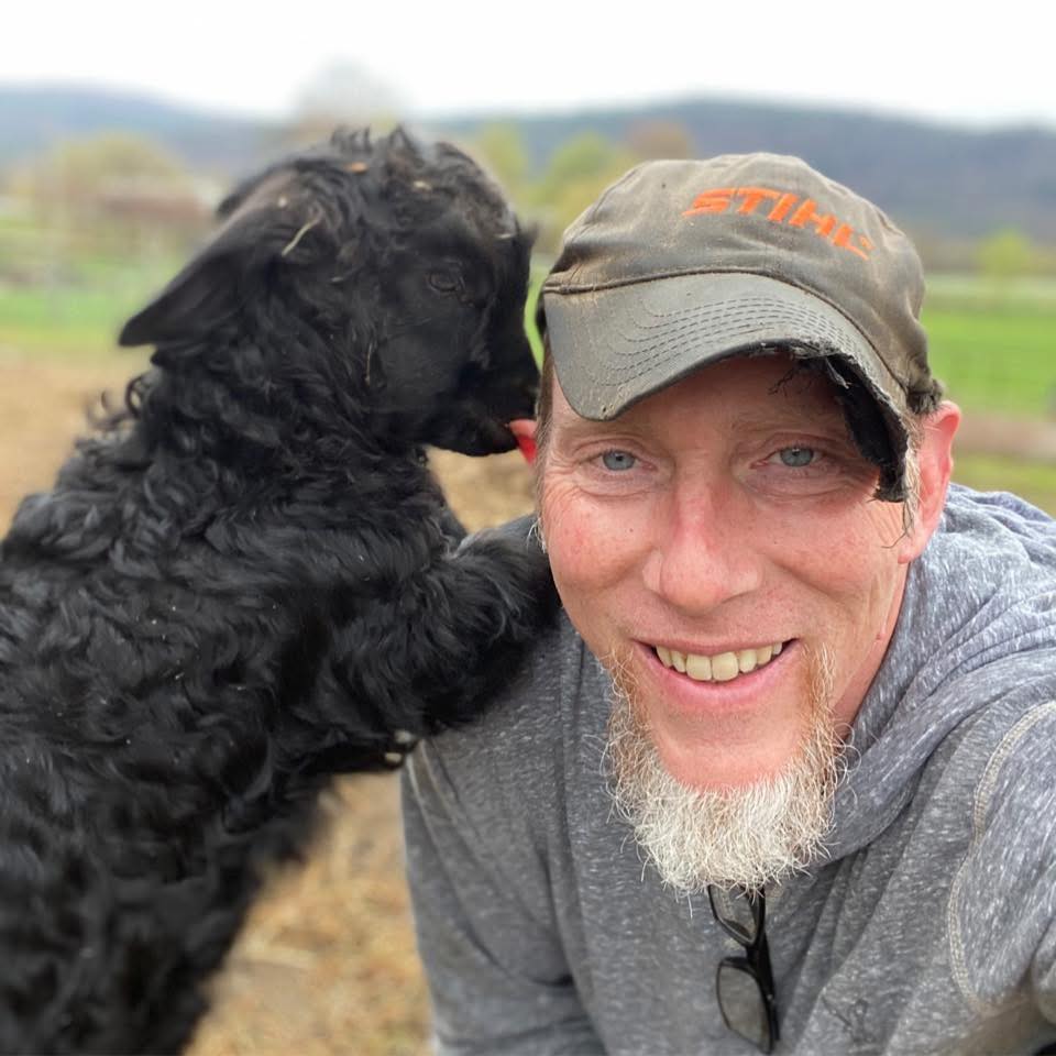 Todd Smith at Hickory Hill Fiber Farm